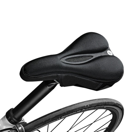 ROCKBROS Gel bicycle seat cover with memory foam, size M - black – image 20