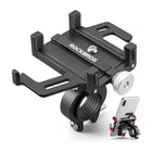 ROCKBROS Aluminum alloy bicycle handlebar phone holder - black