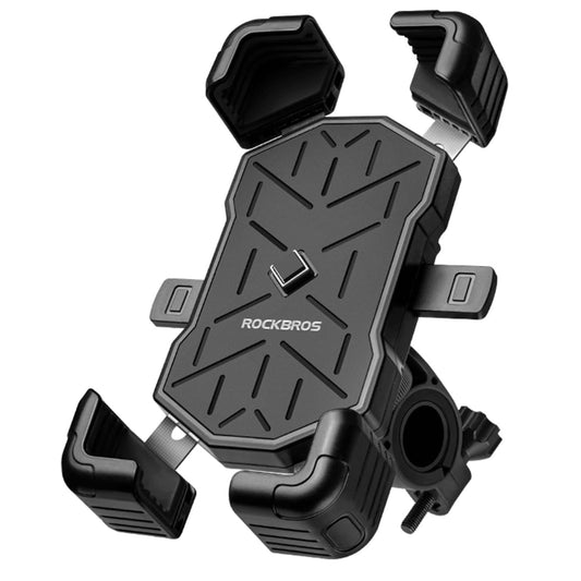ROCKBROS 4.5-7.2 inch phone holder for handlebar bike - black