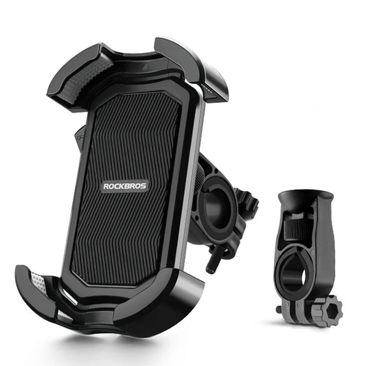 ROCKBROS 4.7 to 6.8 inch phone holder for handlebar bike - black