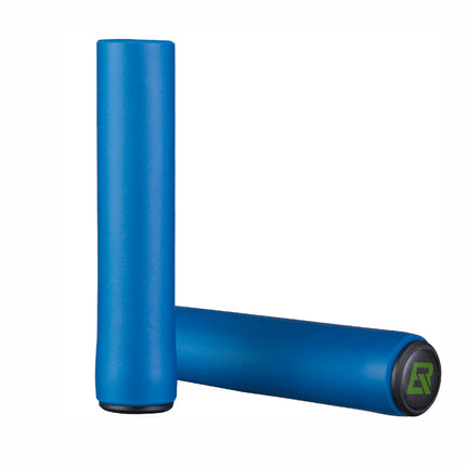 ROCKBROS Grips, bicycle grips made of silicone foam - blue