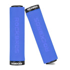 ROCKBROS Bicycle handlebar grips, blue and black sponge grips