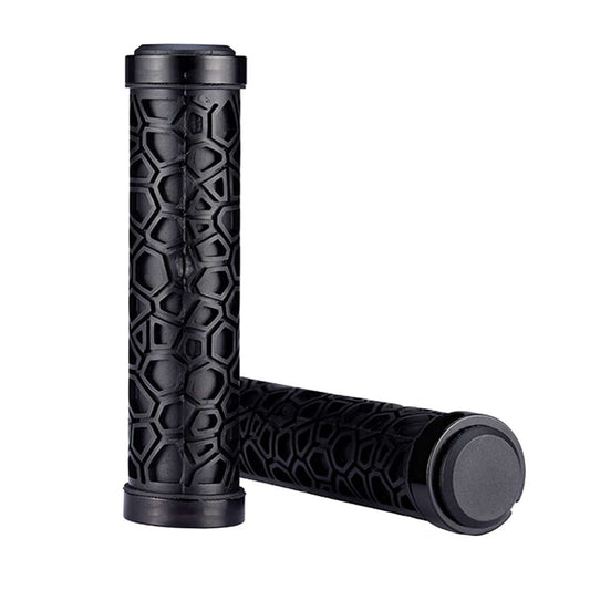 ROCKBROS Bicycle grips, grips made of rubber, dia. 22mm black