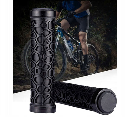 ROCKBROS Bicycle grips, grips made of rubber, dia. 22mm black – image 9