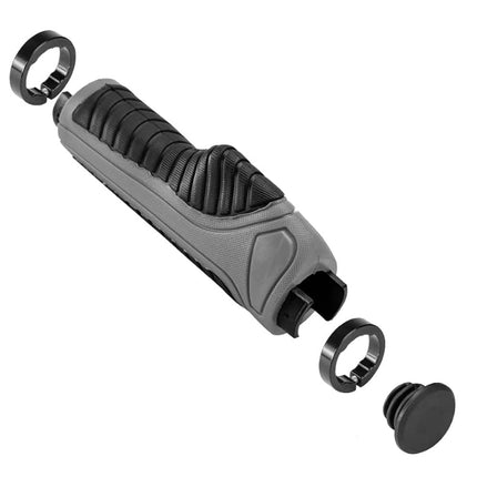 ROCKBROS Grips, ergonomic bicycle grips, dia. 22mm grey – image 2