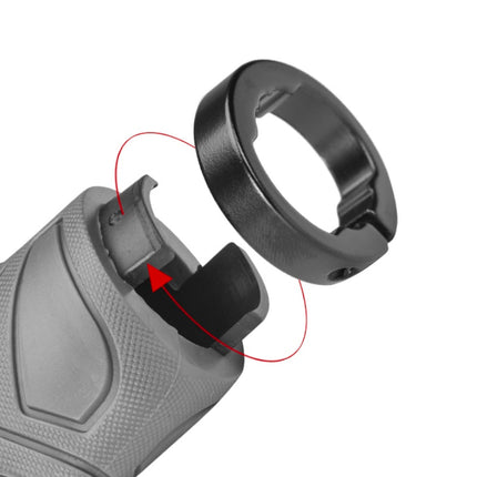 ROCKBROS Grips, ergonomic bicycle grips, dia. 22mm grey – image 5