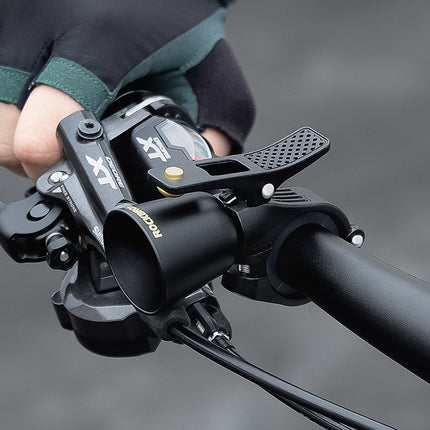 ROCKBROS Modern bicycle bell with directional sound - black – image 5