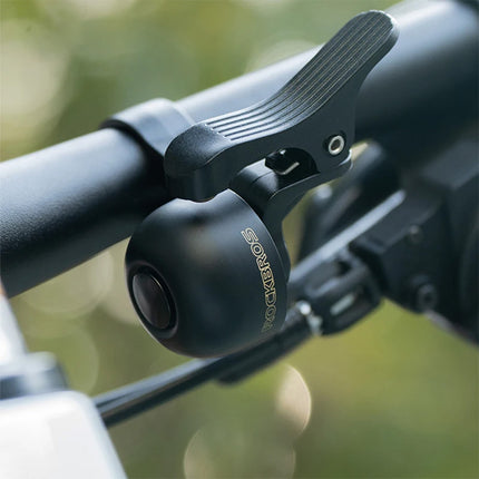 ROCKBROS Bicycle bell on the left side of the handlebar - black – image 4