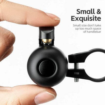 ROCKBROS Bicycle bell on the left side of the handlebar - black – image 5