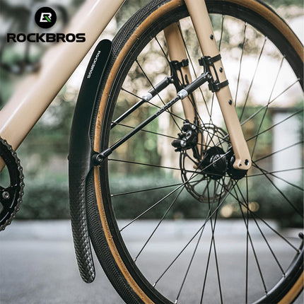 ROCKBROS Universal rear front bicycle fender with adjustment - black – image 5