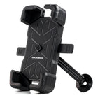 ROCKBROS 4.5-7.2 phone holder for motorcycle, 360 degrees rotatable - black