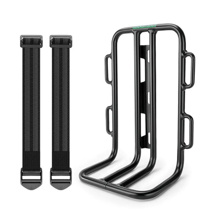 ROCKBROS Bicycle shelf for bicycle fork bags - black