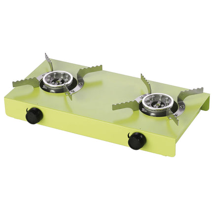 MEVA RIVET LPG 3kW gas camping stove - GREEN