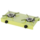 MEVA RIVET LPG 3kW gas camping stove - GREEN