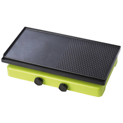 MEVA DUO non-stick grate grill plate for a camping stove