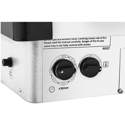 UNIPRODO Electric sauna stove with integrated control 5-9 m3 to 110C 400 V 6 kW – image 4