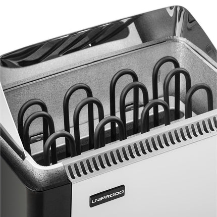 UNIPRODO Electric sauna stove with integrated control 5-9 m3 to 110C 400 V 6 kW – image 6
