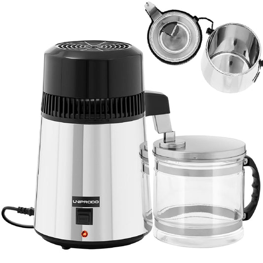UNIPRODO Distillates (petroleum), water distillery with glass jug 4 l