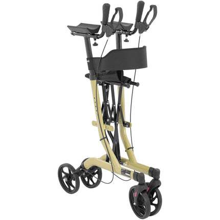 UNIPRODO Balcony four-wheeled folding for senior with a seat and bag up to 136kg – image 6