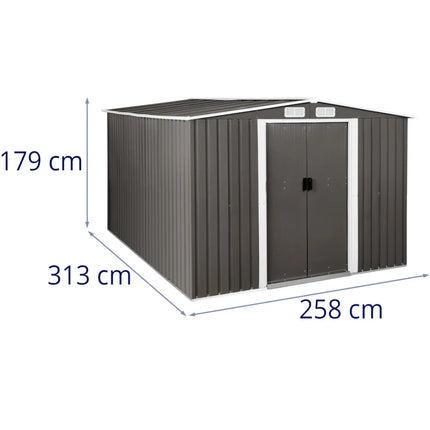 UNIPRODO Garden tool storage house 313 x 179 x 258 cm – image 6