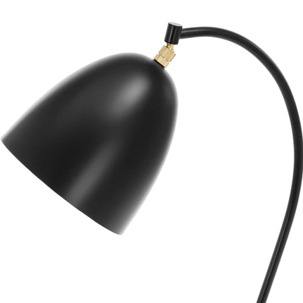 UNIPRODO Metal floor lamp with an adjustable E27 shade, 125 cm – image 2