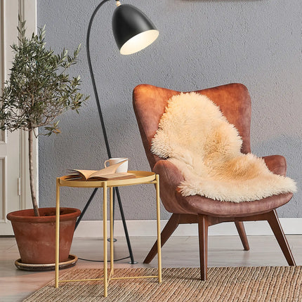 UNIPRODO Metal floor lamp with an adjustable E27 shade, 125 cm – image 3