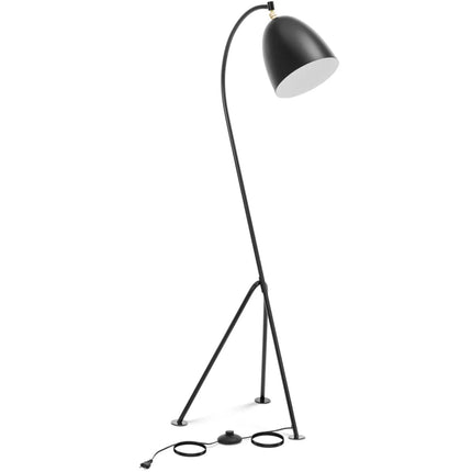 UNIPRODO Metal floor lamp with an adjustable E27 shade, 125 cm