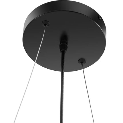 UNIPRODO Modern 4-point E14 ceiling lamp - white and brown – image 5