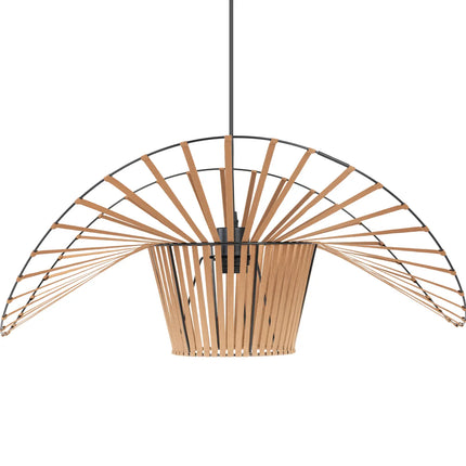UNIPRODO E27 1-point boho hanging ceiling lamp - hat – image 5