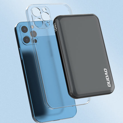 DUDAO Powerbank 10000mAh TGK1 with MagSafe 15W wireless charger black – image 2