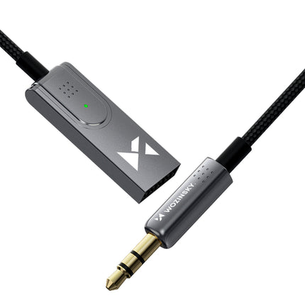 WOZINSKY Audio adapter with Bluetooth 5.3 receiver and AUX miniJack 3.5 mm connector and USB-A – image 2