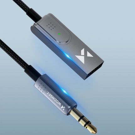 WOZINSKY Audio adapter with Bluetooth 5.3 receiver and AUX miniJack 3.5 mm connector and USB-A – image 9