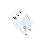 WOZINSKY GaN 65W 100-240V USB-A 2x USB-C wall charger white