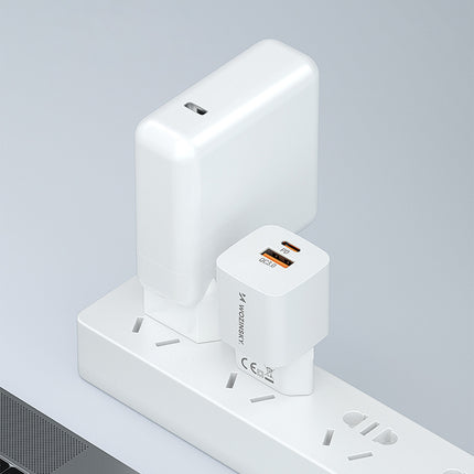 WOZINSKY PD QC 3.0 mains charger 100-240V 20W USB-C USB-A white – image 10