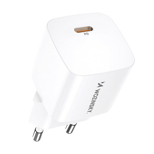 WOZINSKY 100-240V PD USB-C 20W wall charger, white