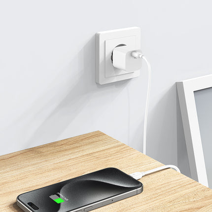 WOZINSKY 100-240V PD USB-C 20W wall charger, white – image 8