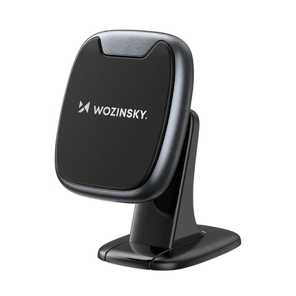 WOZINSKY Magnetic phone holder for car dashboard, black