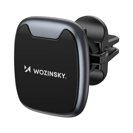 WOZINSKY Magnetic phone holder for car air vent, black