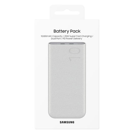 SAMSUNG Original FastCharge 2x USB-C 25W 10000mAh power bank, beige – image 5