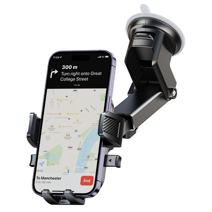 JOYROOM Car phone holder on the dashboard, black – image 7