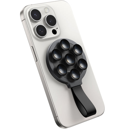 JOYROOM Brilliant magnetic phone holder with suction cups, black