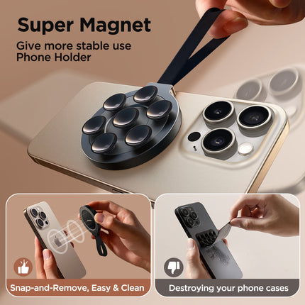 JOYROOM Brilliant magnetic phone holder with suction cups, black – image 9