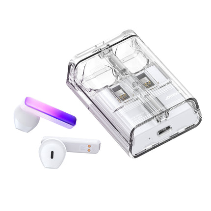 JOYROOM TWS IceLens Series wireless headphones with white LED lights – image 2