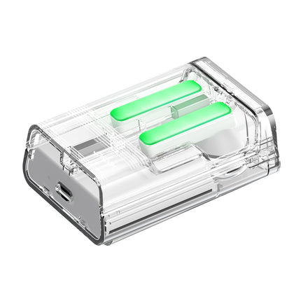 JOYROOM TWS IceLens Series wireless headphones with white LED lights – image 4