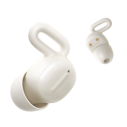 JOYROOM TWS Cozydots Series wireless headphones with Bluetooth 5.3 and noise canceling, white – image 2