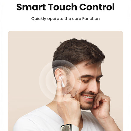 UGREEN HiTune T6 wireless headphones with ANC function + USB-A - USB-C cable, white – image 7