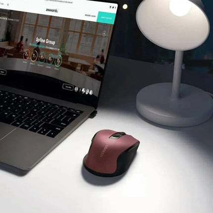 UGREEN Precise wireless USB mouse 2.4GHz Bluetooth 5.0 optical 4000 DPI red – image 7