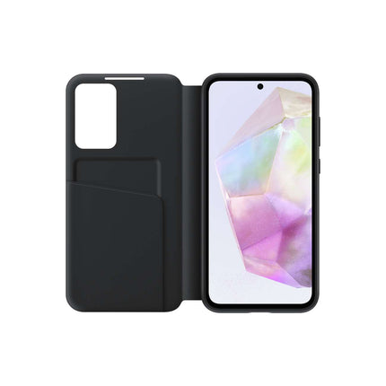 SAMSUNG Original Smart View Wallet case with flap for Samsung Galaxy A35, black – image 3
