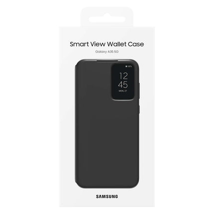 SAMSUNG Original Smart View Wallet case with flap for Samsung Galaxy A35, black – image 5