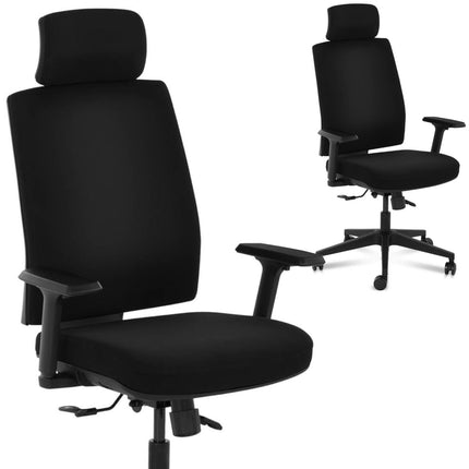 FROMMSTARCK Office chair ergonomic rotating chair with headrest max. 200 kg
